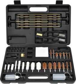 Gun Cleaning Kit Universal for Guns, Gun Brushes for Pistol, Handgun, Shotgun, Elite Brass Rods and Wire Rope, Hunting Gear Gun Accessories for Men