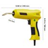 Plastic Welding Kit, 220W Plastic Welder Gun with 800PCS Hot Staples & 56PCS Welding Rods, Professional Hot Staple Welding Gun with LED Light