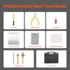 Plastic Welder Kit Deluxe, 100W Plastic Welding Gun + 60 W/100W Soldering Iron