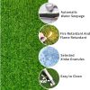 5FT*25FT Artificial Turf, Mat with Drainage Holes. Thick Fake Grass with Rubber Backing, Ideal for Indoor/Outdoor Pet Areas, Garden, Lawn