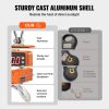 Digital Crane Scale, 2200 lbs/1000 kg, Industrial Heavy Duty Hanging Scale with Remote Control, Cast Aluminum Case & LED Screen