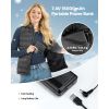 Heated Vest, Women Electric Heating Vest with 16000 mAh Battery Pack, 8 Heating Zones Lightweight Rechargeable Winter-Vest with 3 Levels