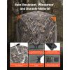 Hunting Blind, 270° See Through Ground Blind, 2-3 Person Pop Up Deer Blind for Hunting with Carrying Bag, Portable Resilient Hunting Tent